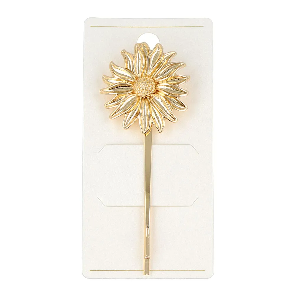 Metal Marguerite Hairpin