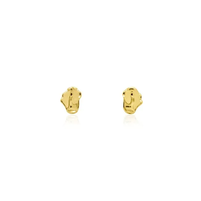 Morph Stud Earrings - Gold