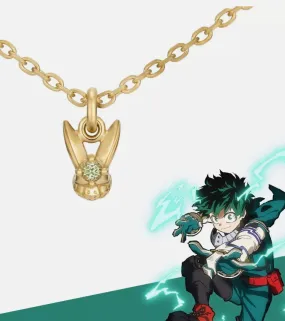 My Hero Academia Izuku Midoriya PetitSeries Silver Goldcolor U-TREASURE Necklac