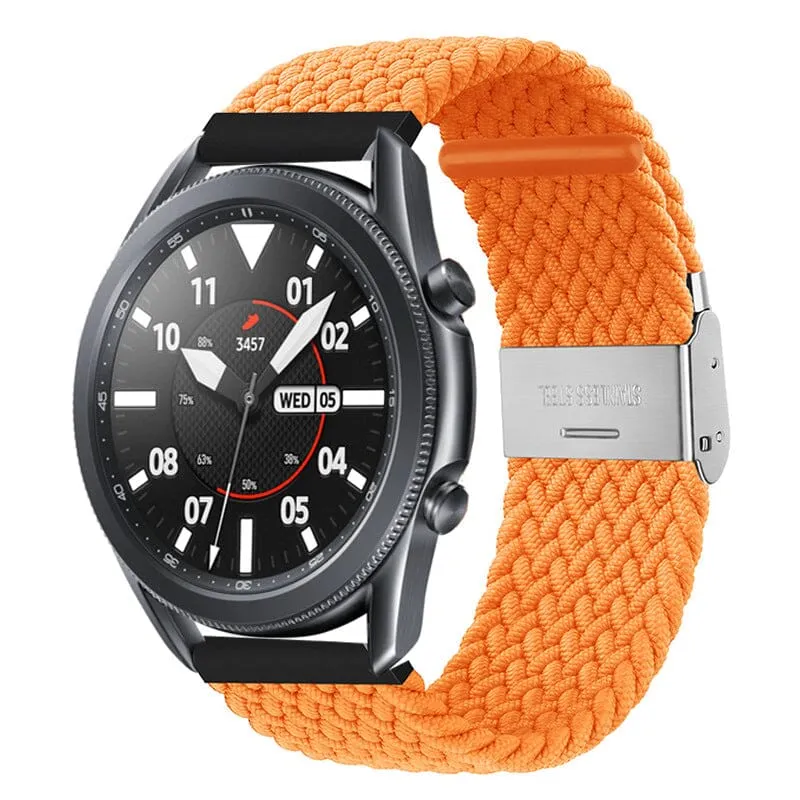 Nylon Braided Loop Watch Straps Compatible with the Huawei Watch GT4 41mm