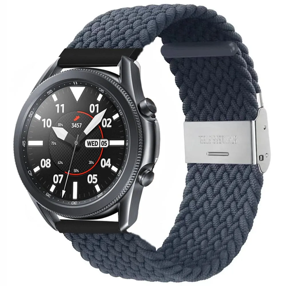 Nylon Braided Loop Watch Straps Compatible with the Huawei Watch GT4 41mm