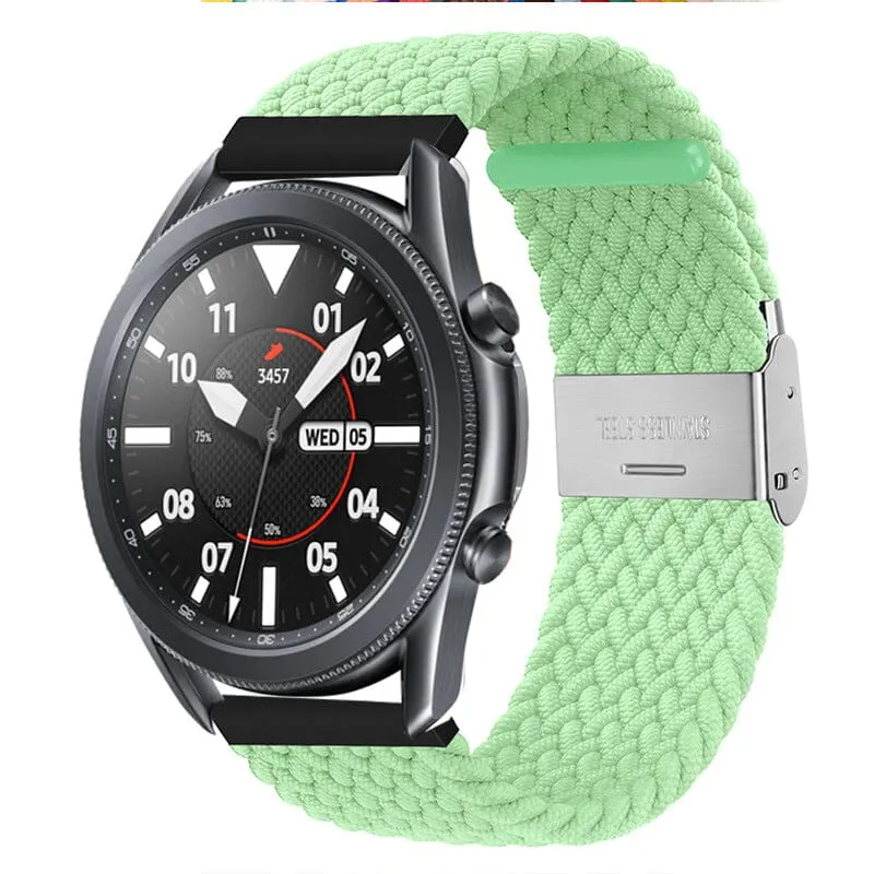 Nylon Braided Loop Watch Straps Compatible with the Huawei Watch GT4 41mm