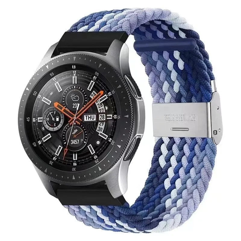 Nylon Braided Loop Watch Straps Compatible with the Huawei Watch GT4 41mm