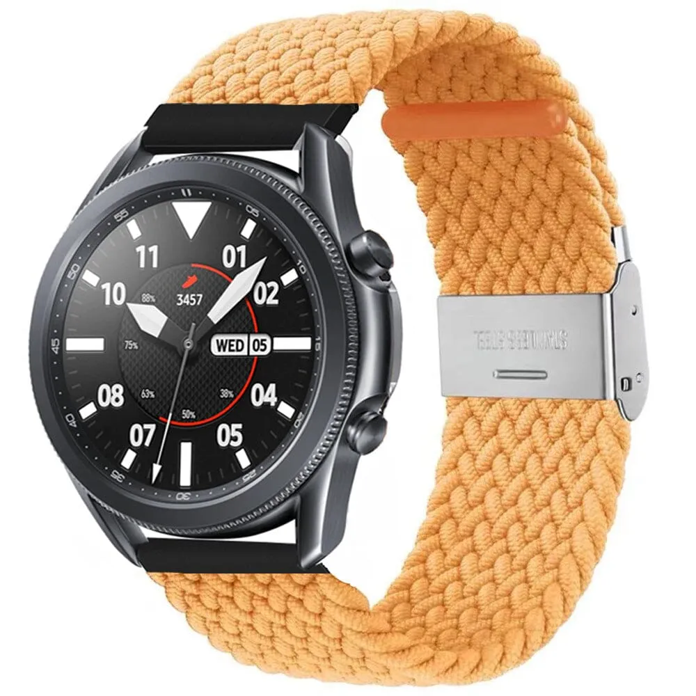 Nylon Braided Loop Watch Straps Compatible with the Huawei Watch GT4 41mm