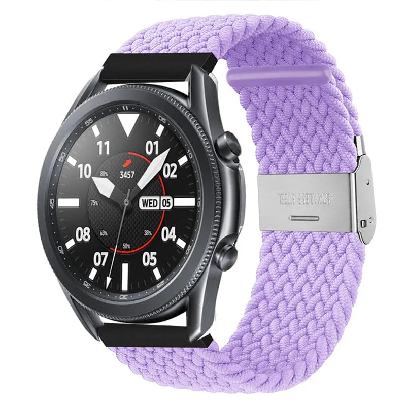 Nylon Braided Loop Watch Straps Compatible with the Huawei Watch GT4 41mm