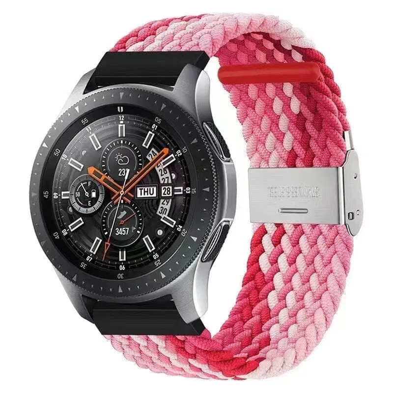 Nylon Braided Loop Watch Straps Compatible with the Huawei Watch GT4 41mm