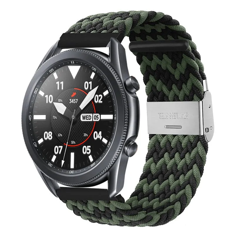 Nylon Braided Loop Watch Straps Compatible with the Huawei Watch GT4 41mm