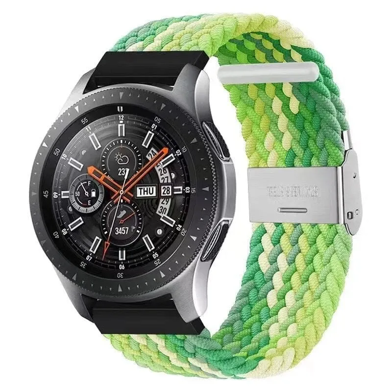 Nylon Braided Loop Watch Straps Compatible with the Huawei Watch GT4 41mm