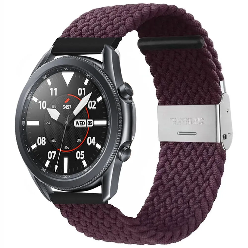 Nylon Braided Loop Watch Straps Compatible with the Huawei Watch GT4 41mm