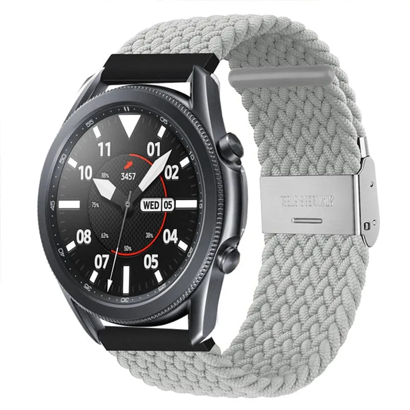 Nylon Braided Loop Watch Straps Compatible with the Huawei Watch GT4 41mm