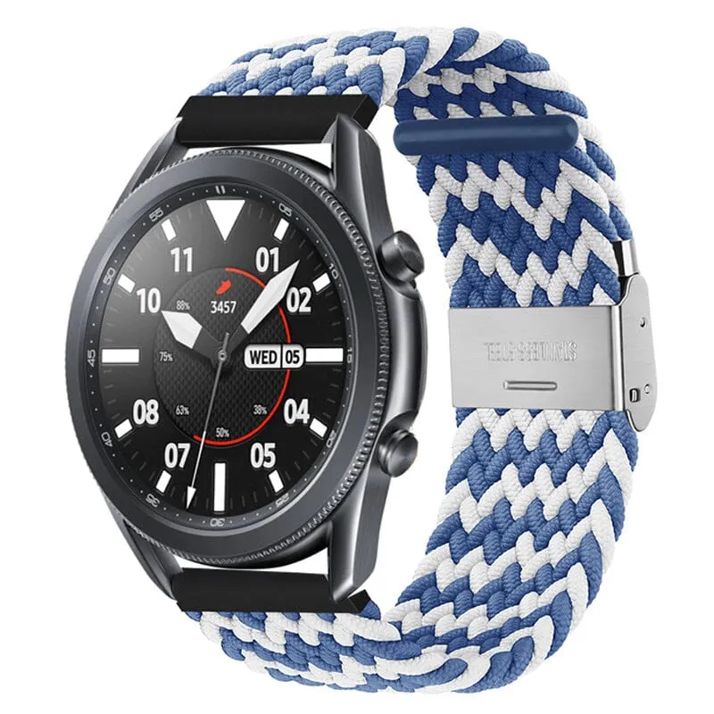 Nylon Braided Loop Watch Straps Compatible with the Huawei Watch GT4 41mm