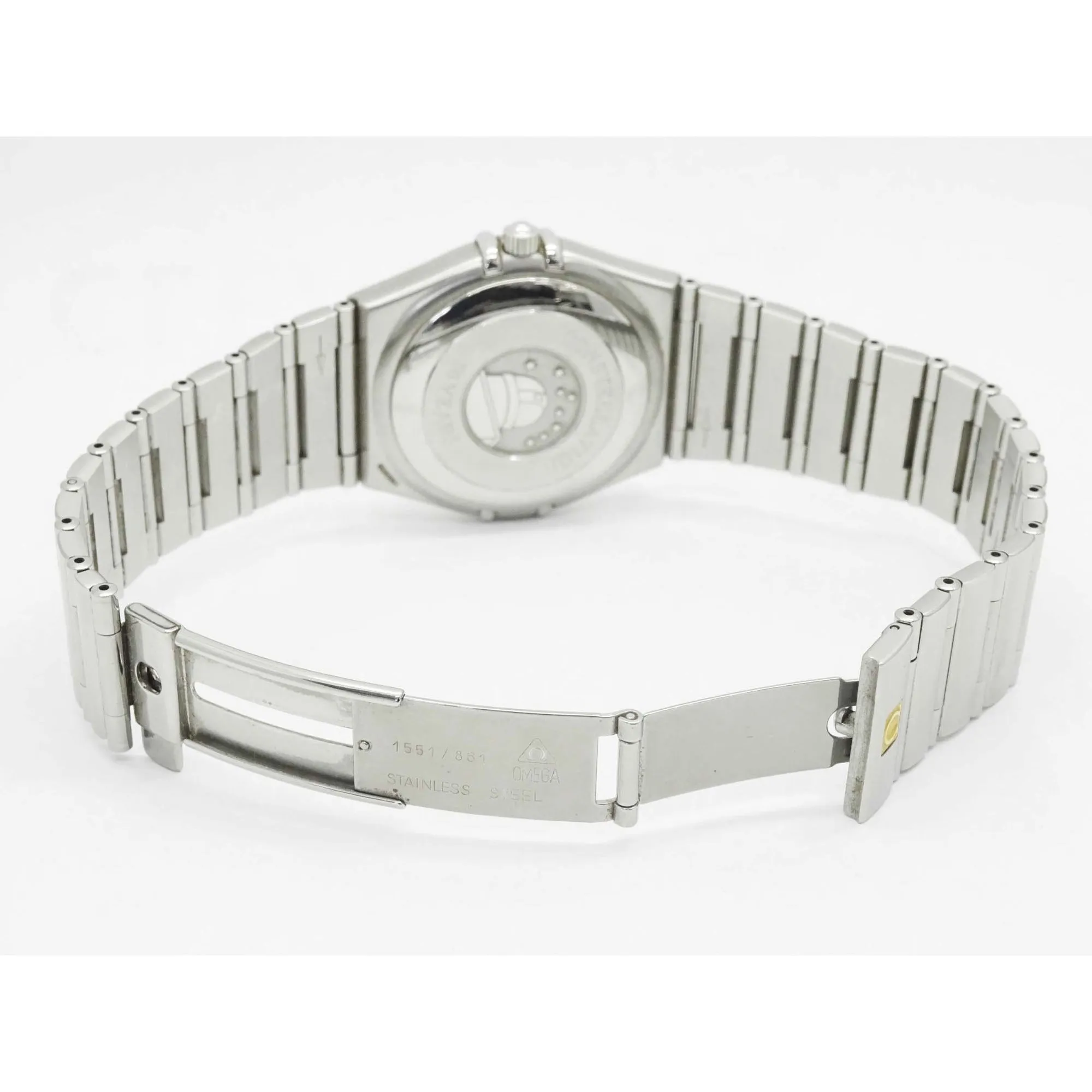 Omega Constellation 1504.35 50th Anniversary Diamond Automatic Chronometer Watch Stainless Steel