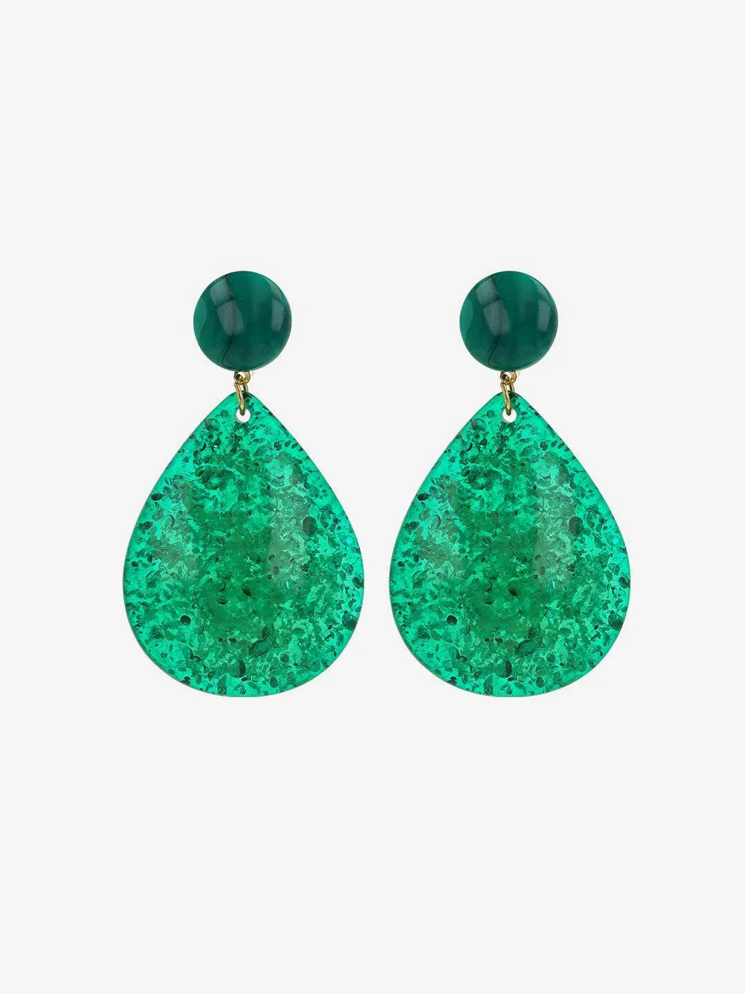 Pavitra Sagar In Aquamarine Earrings