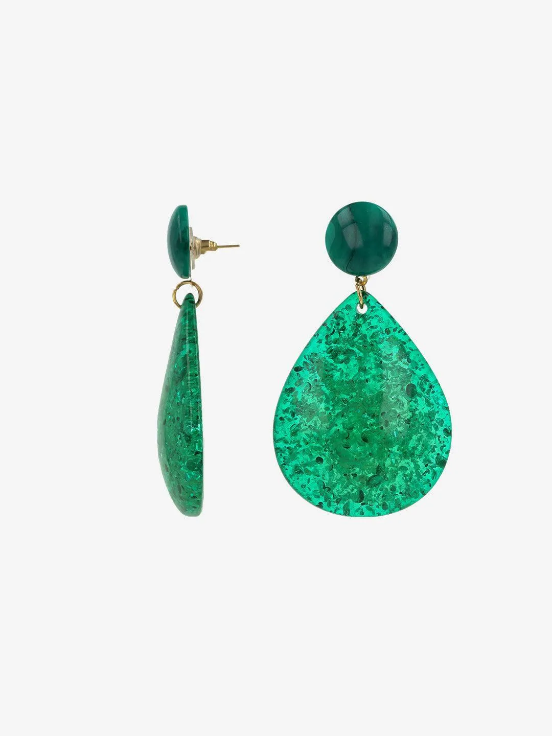 Pavitra Sagar In Aquamarine Earrings