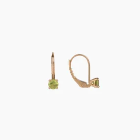 Peridot Drop Earrings