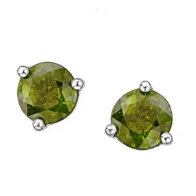 "Pamella" Peridot Studs