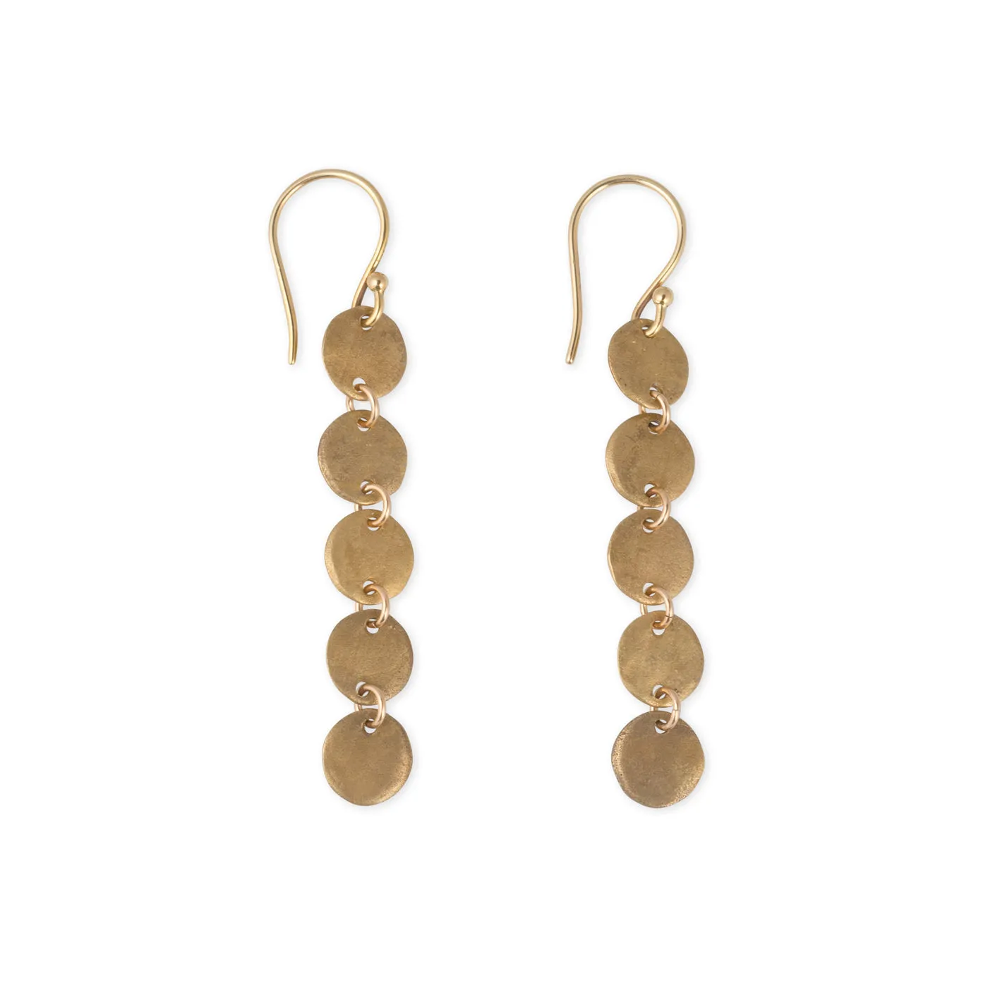 Ray Earrings | Bronze