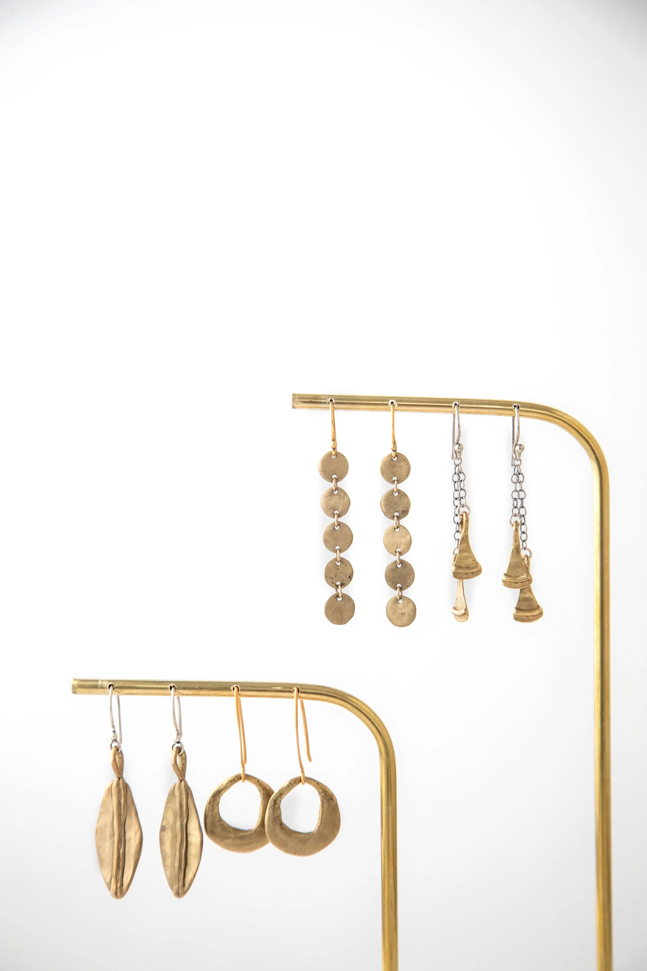 Ray Earrings | Bronze