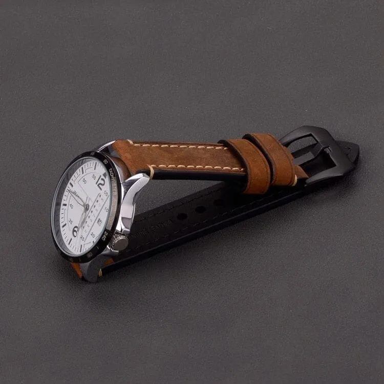 Retro Leather Straps Compatible with the Xiaomi Amazfit Smart Watch, Smart Watch 2