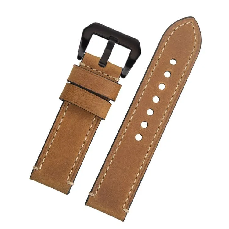 Retro Leather Straps Compatible with the Xiaomi Amazfit Smart Watch, Smart Watch 2