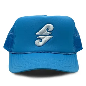 S Trucker Hat (Bolt Blue)