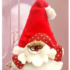 Santa Hat Snowman Cartoon Christmas Decoration plush small Rabbit hair adult antlers Santa Claus Hats 
45*32CM