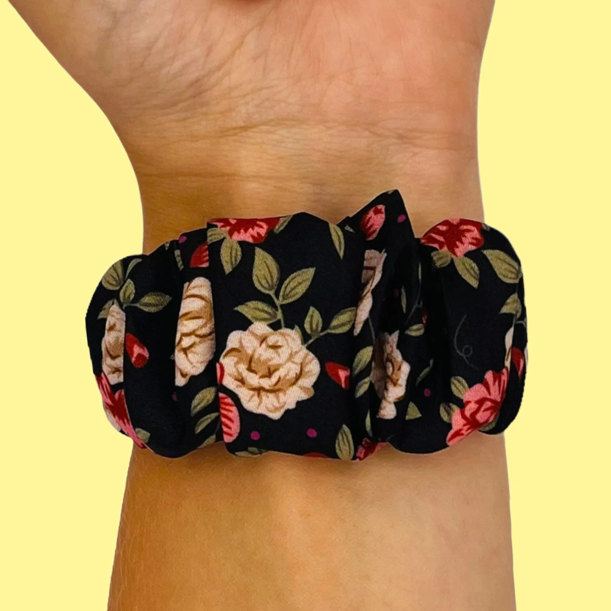 Scrunchies Watch Straps Compatible with the Olympic 22mm Range