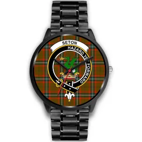 Seton Hunting Modern Clan Badge Tartan Black Watch