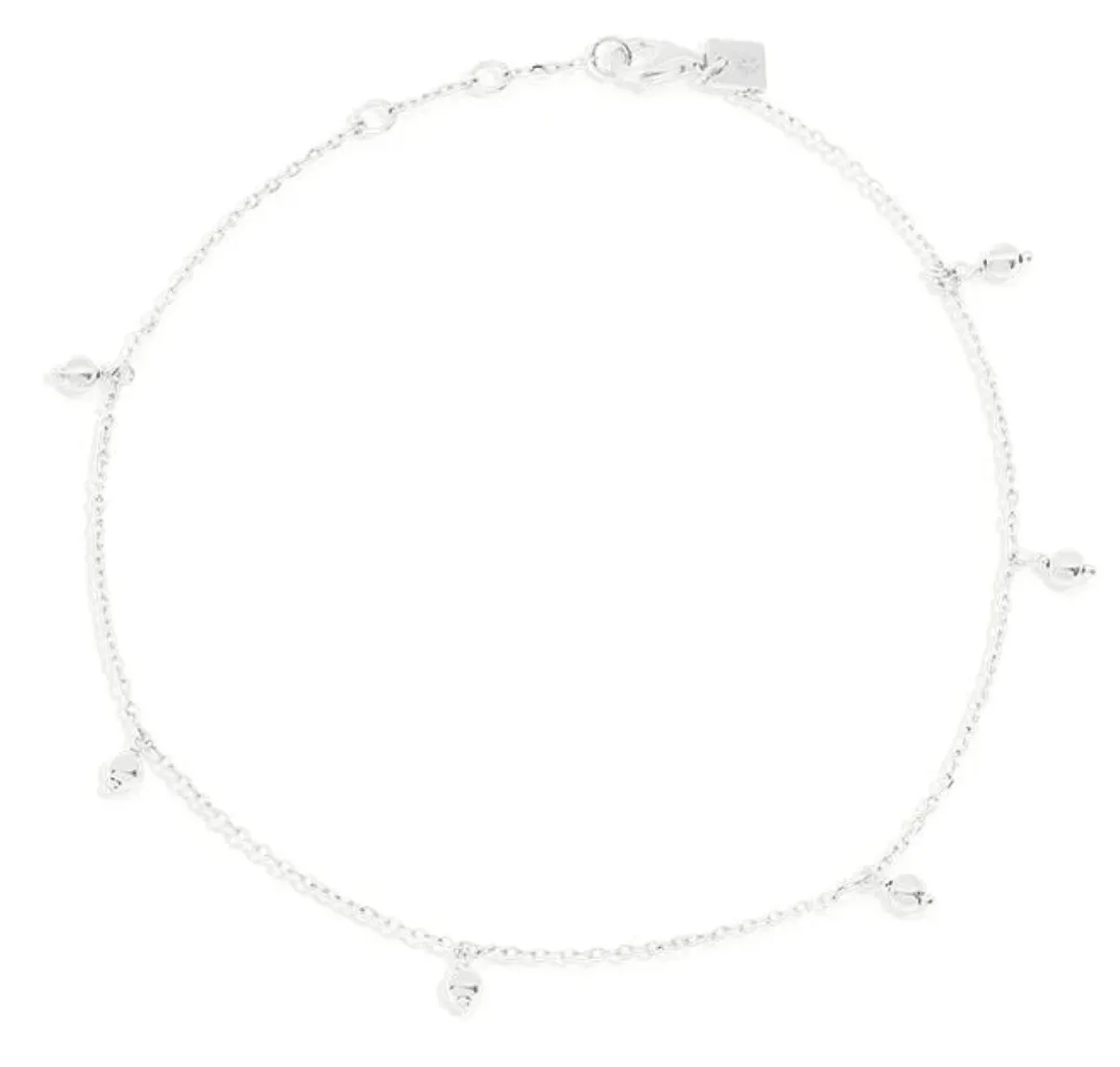 Silver Blessing Anklet