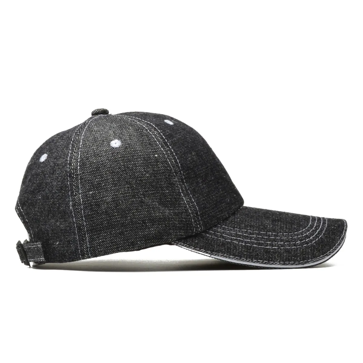 Solid Denim Baseball Cap For Men Women Casual Long Brim Sun Trucker Hat Snapback Summer Breathable Dad Caps Bone