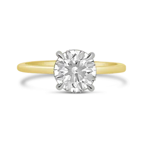 Solitaire Diamond Engagement Ring