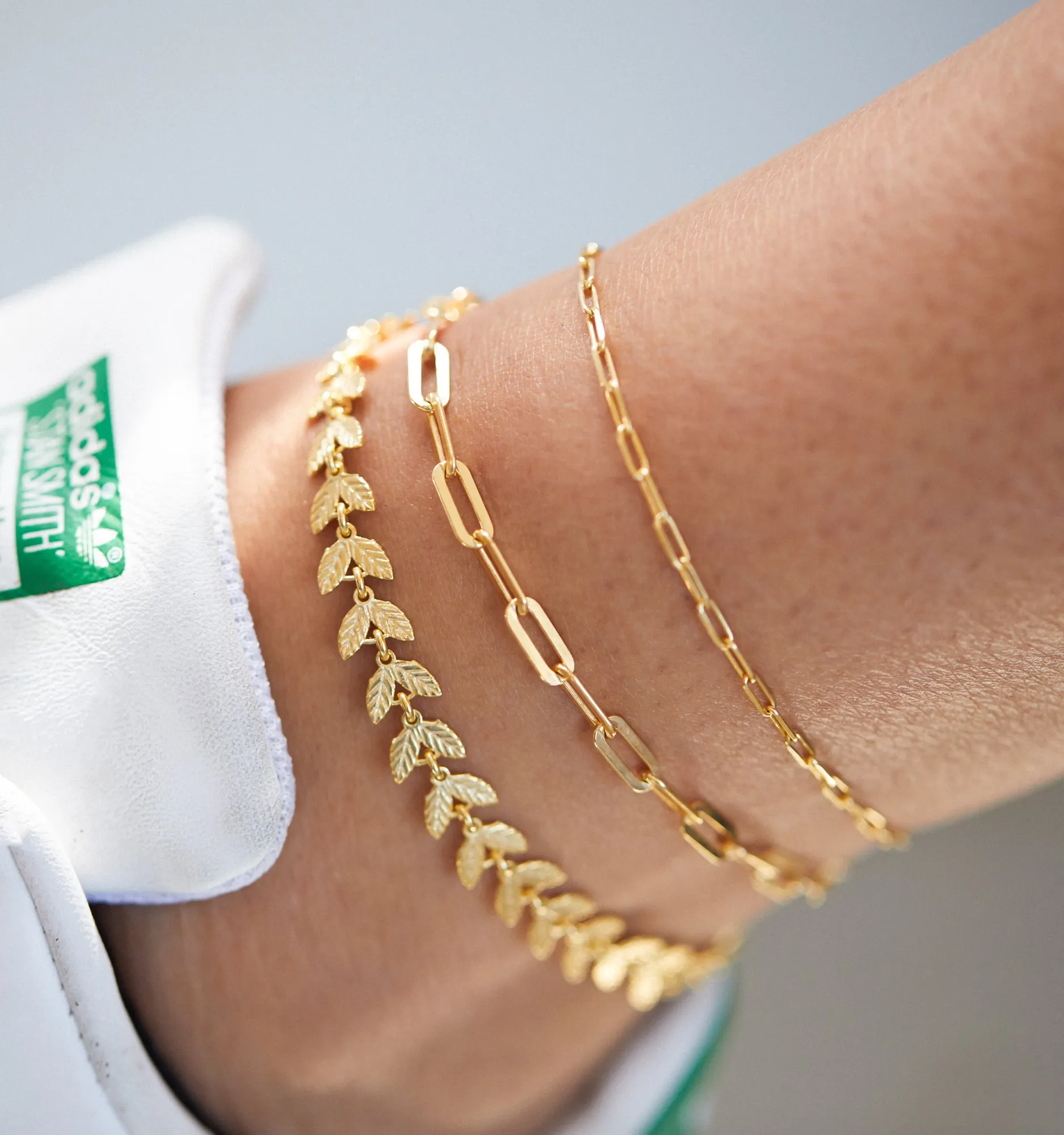 Square Link Anklet