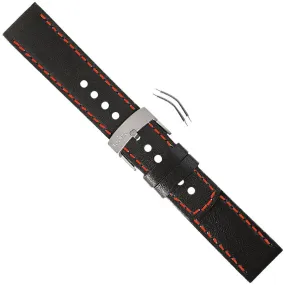 Suunto Elementum Terra Strap Kit Black/Red Leat Accessory