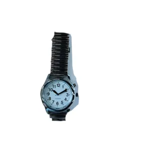 Talking Men's Watch Silver