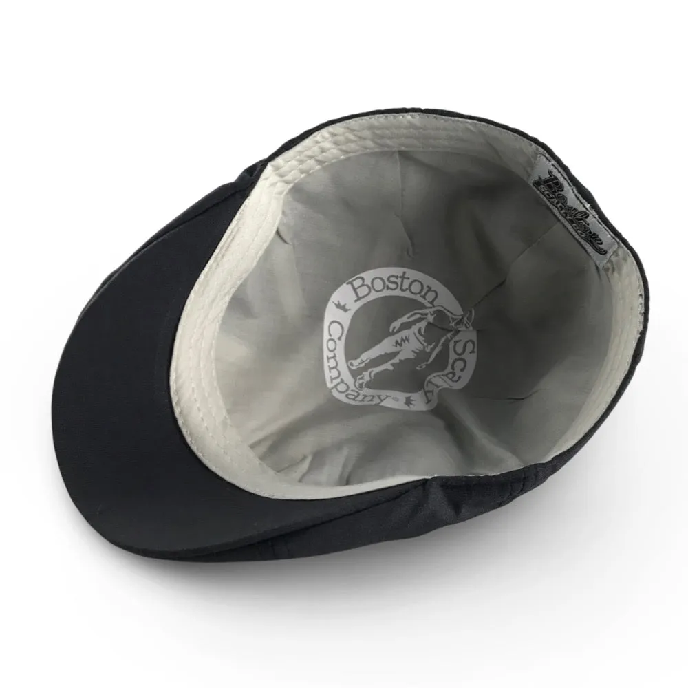 The Caddy Boston Scally Cap - Black