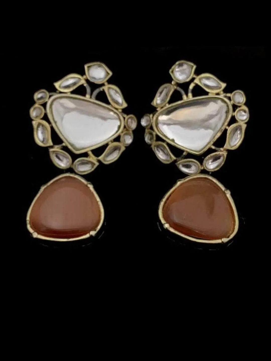 Trinity Stone Earring