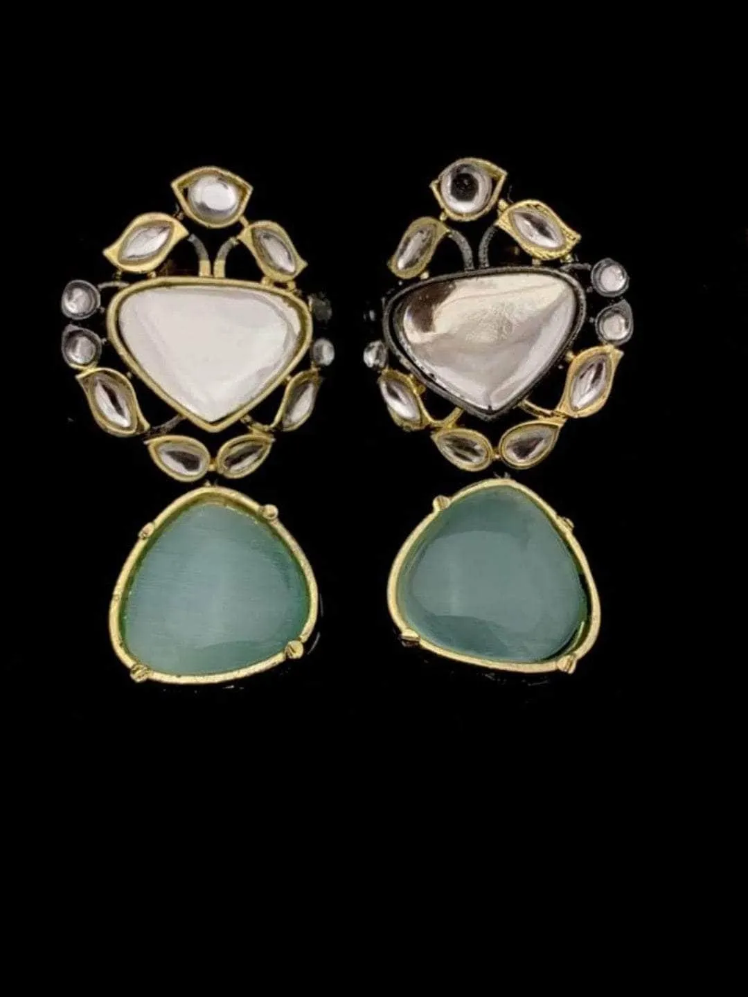 Trinity Stone Earring