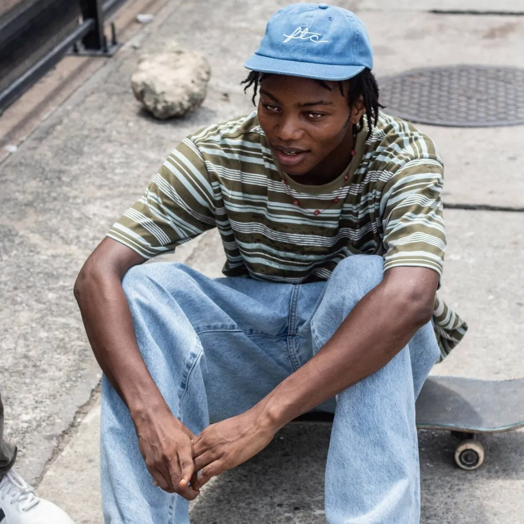 WASHED DENIM 6 PANEL